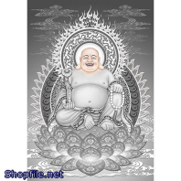 Di Lặc Bồ Tát Trắng Đen